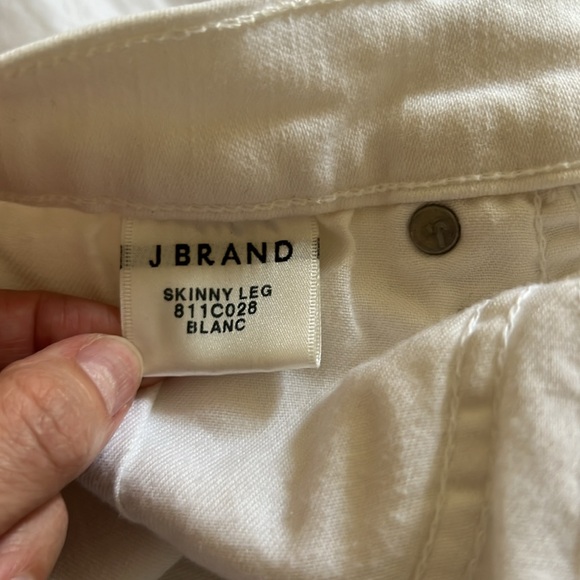 J Brand White Skinny Jeans - Picture 8 of 12